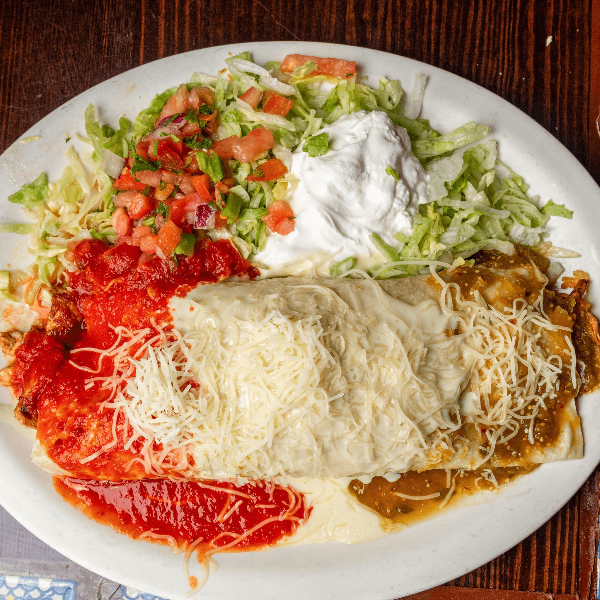 Happy Grande Burrito.
