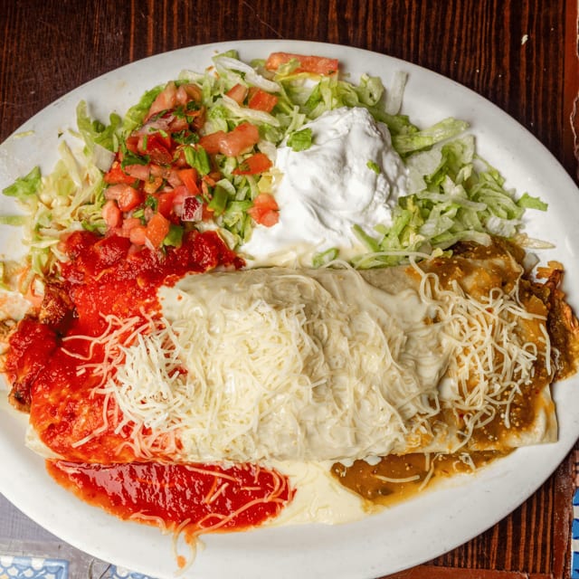 Happy Grande Burrito.