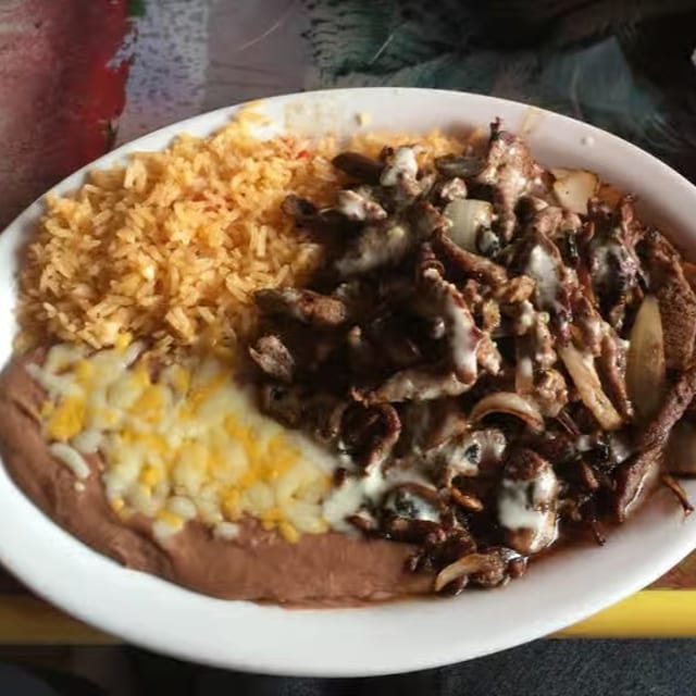 Lunch Mushroom Steak.