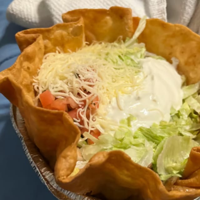 Fajita Taco Salad.