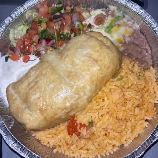 Ground Beef Chimichanga