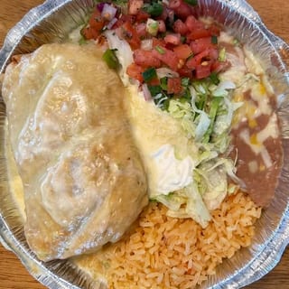 Ground Beef Chimichanga